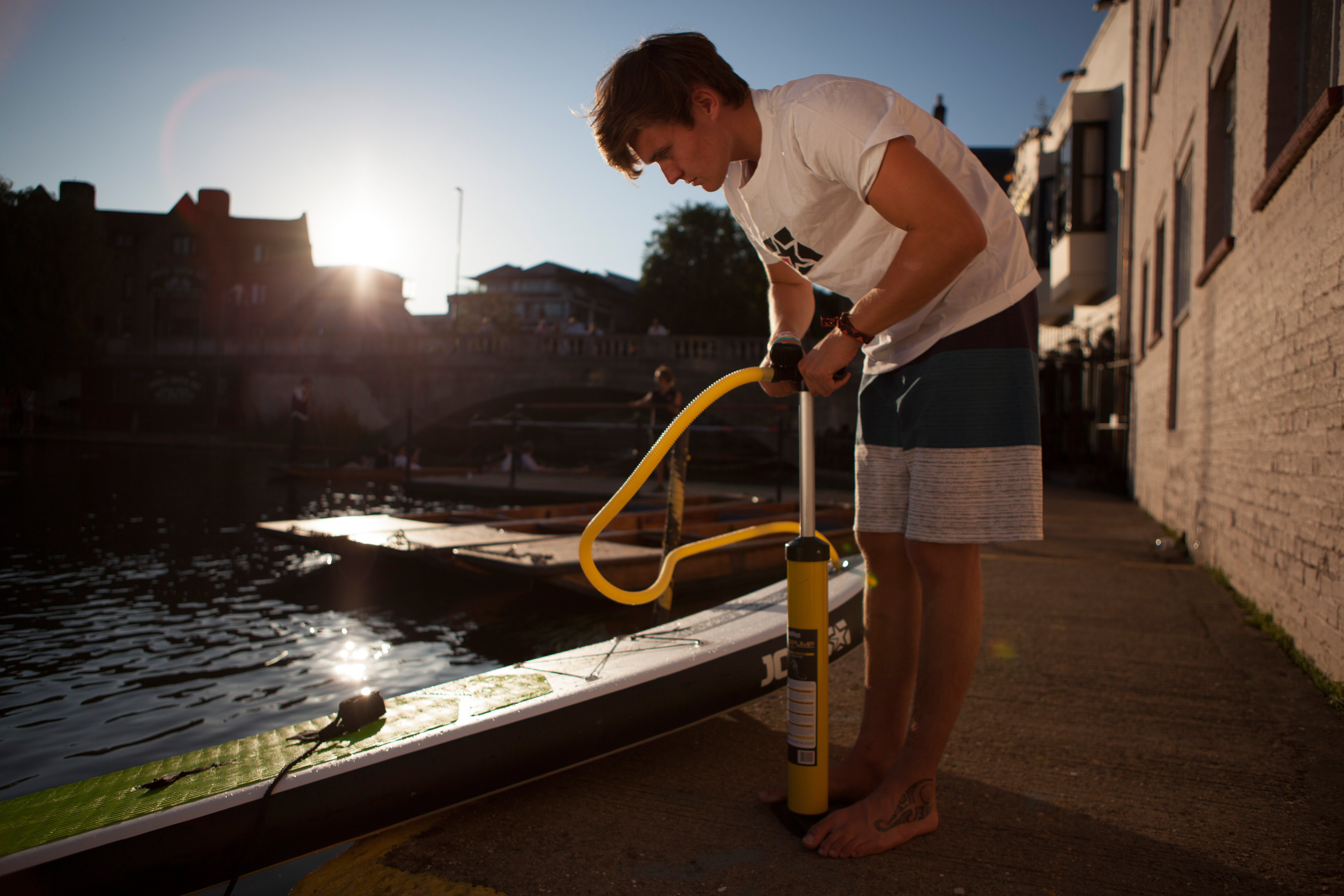 Jobe SUPs can be used anywhere!